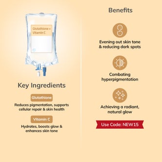 Glutathione + Vitamin C Skin IV Drip
