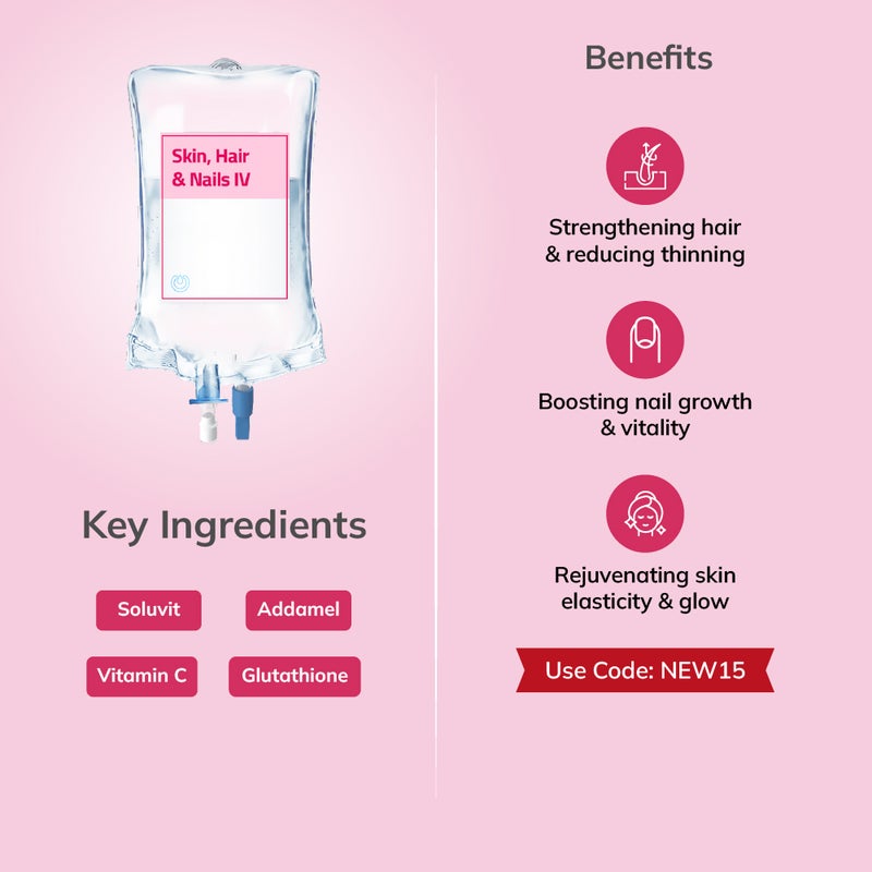 Skin, Hair and Nails IV Drip