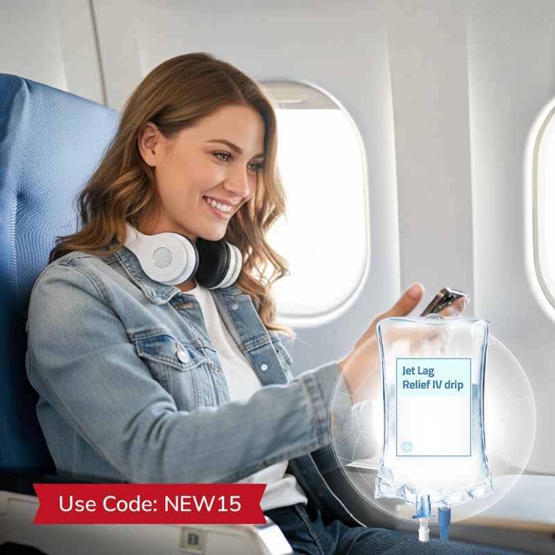 Jet Lag Relief IV Drip